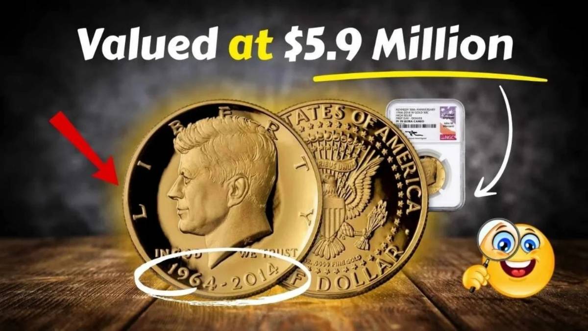 Rare Kennedy Half Dollar Worth $5.9 Million Still Circulating in U.S.